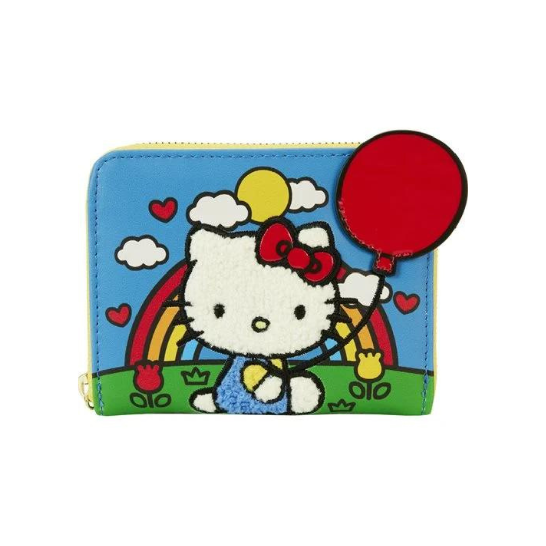 Hello Kitty 50th Anniversary Chenille Zip-Around Wallet