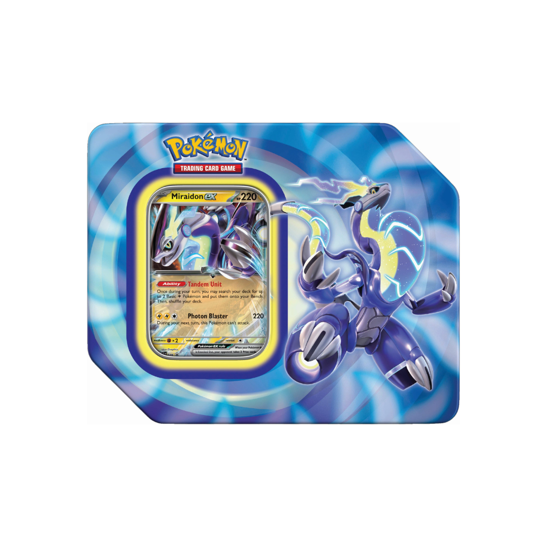 Pokemon TCG Paldea Legends Tins - Miraidon Ex