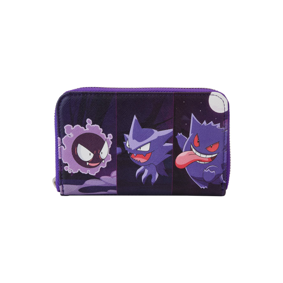 Pokemon Gengar Evolution Zip-Around Wallet