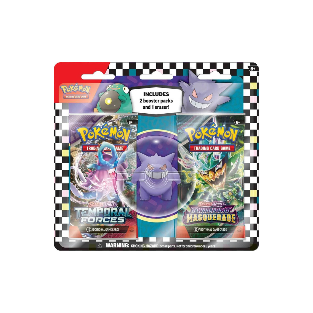 Pokemon - Back to School Eraser Blister 2024 Gengar