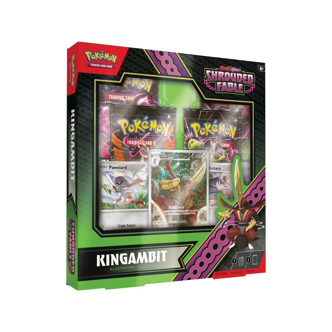 Pokemon Scarlet And Violet Shrouded Fable Kingambit Illustration Collection
