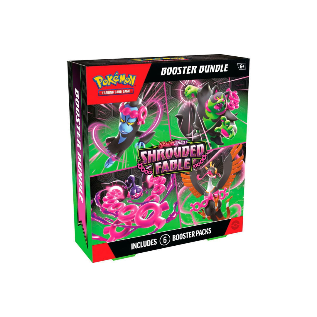 Pokemon Scarlet And Violet Shrouded Fable Booster Bundle