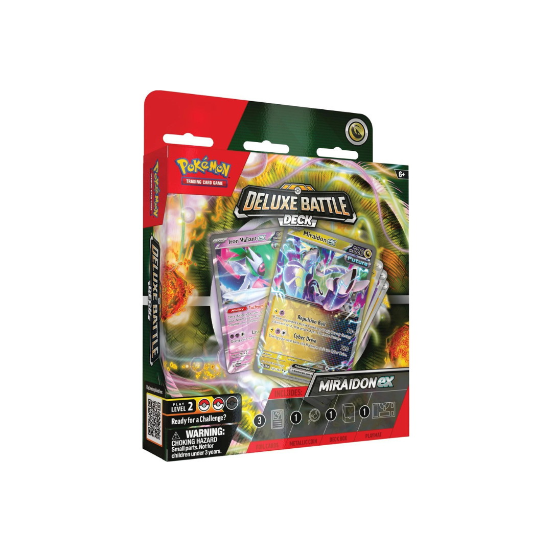 Pokemon TCG: Miraidon ex  Deluxe Battle Deck