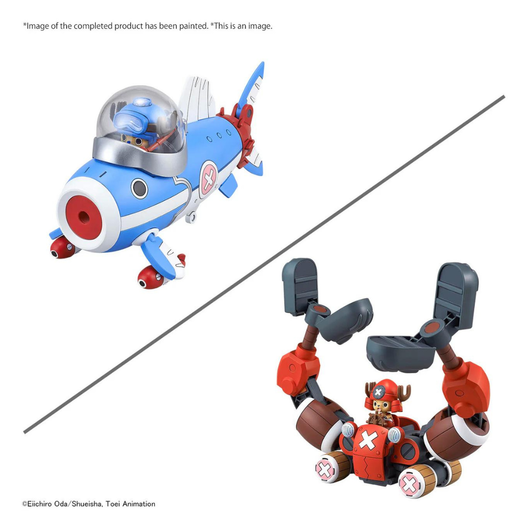Chopper Robot No. 3 & No. 5 Set (Chopper Submarine & Chopper Crane) (Pre Order)