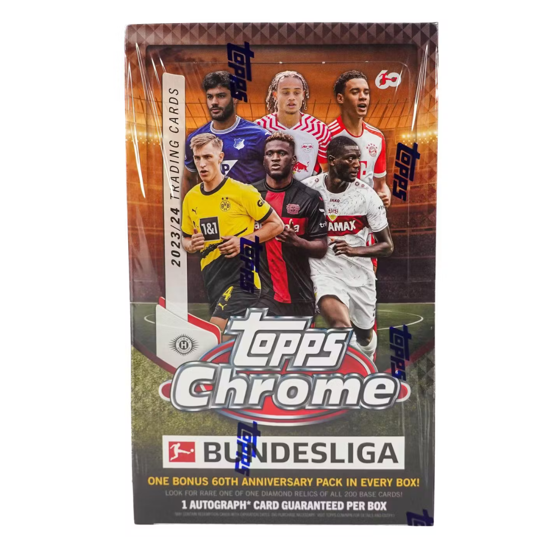 2023/24 Topps Chrome Bundesliga Soccer Hobby Box