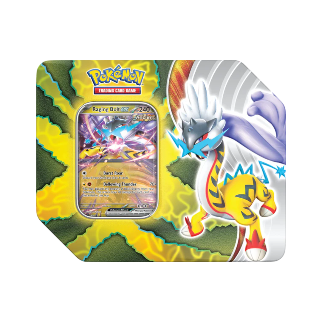 Pokemon - Paradox Destinies Tin - Raging Bolt
