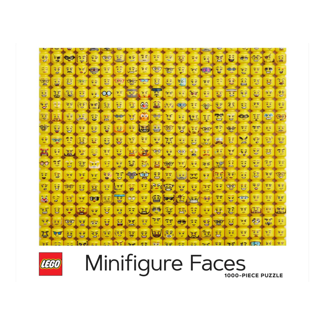 LEGO - Minifigure Faces 1,000-Piece Puzzle
