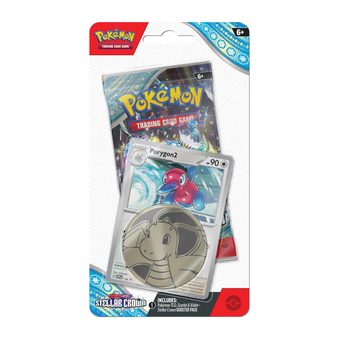 Pokemon - Scarlet and Violet - Stellar Crown - Checklane Blister - Porygon 2