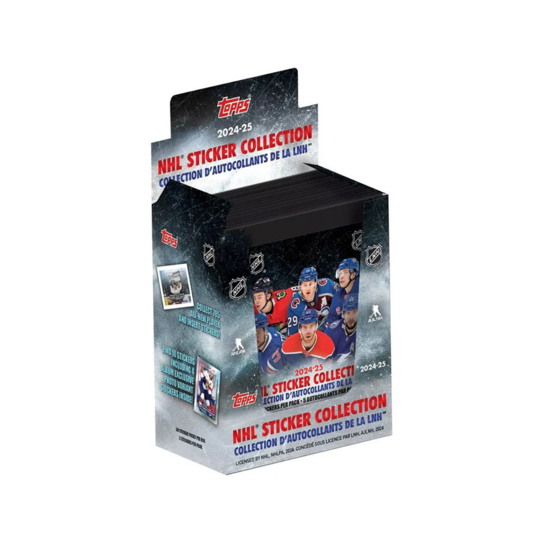 2024-25 Topps NHL Hockey Sticker Box