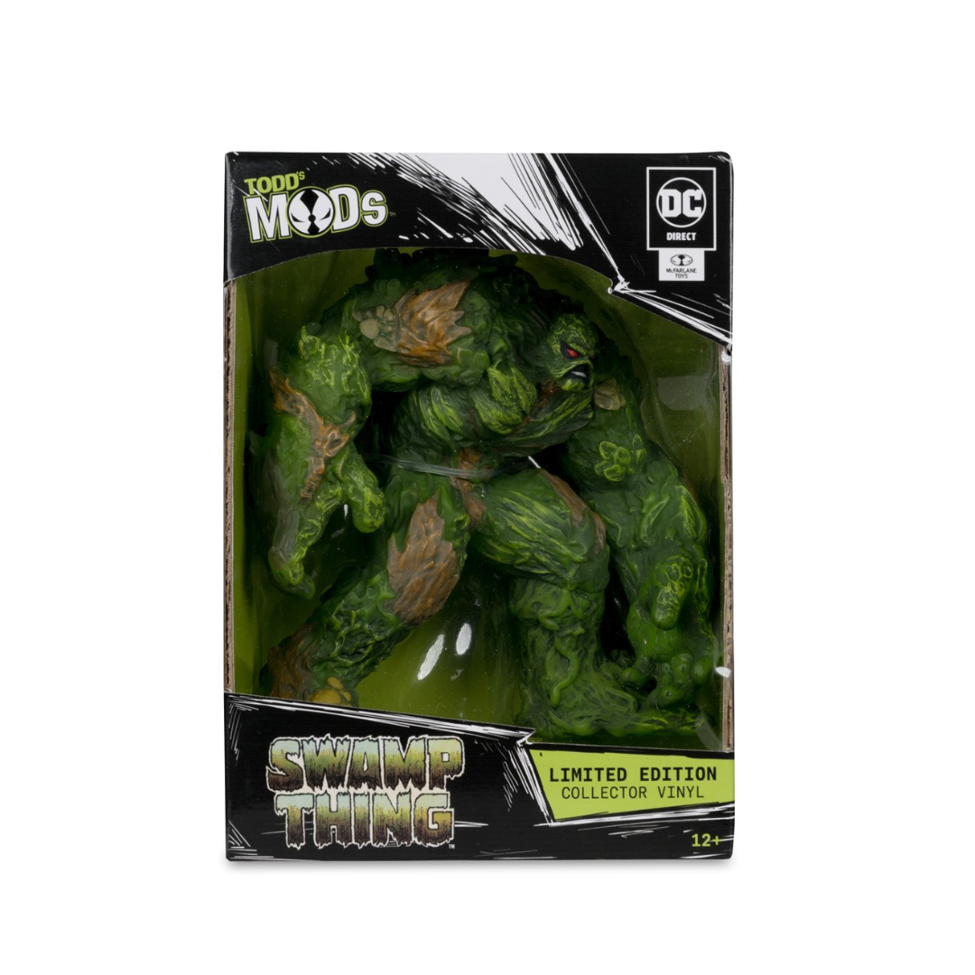 DC Direct Swamp Thing Limited Edition Collector Vinyl (Todd's Mods) 4.5-Inch Scale Posed Figure