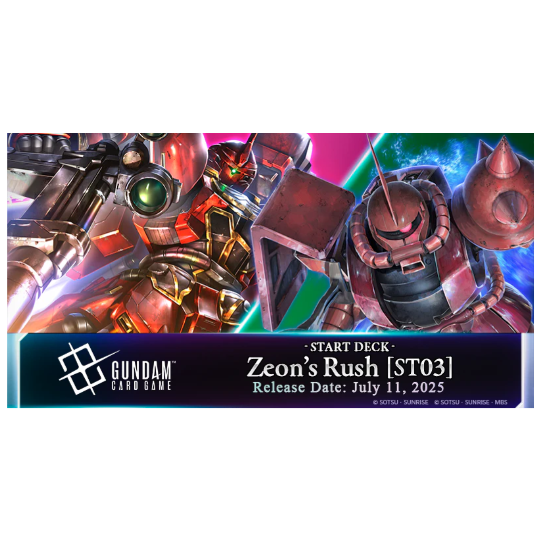 Gundam Card Game - Starter Deck - ST-03 - Zeon's Rush (Pre Order)