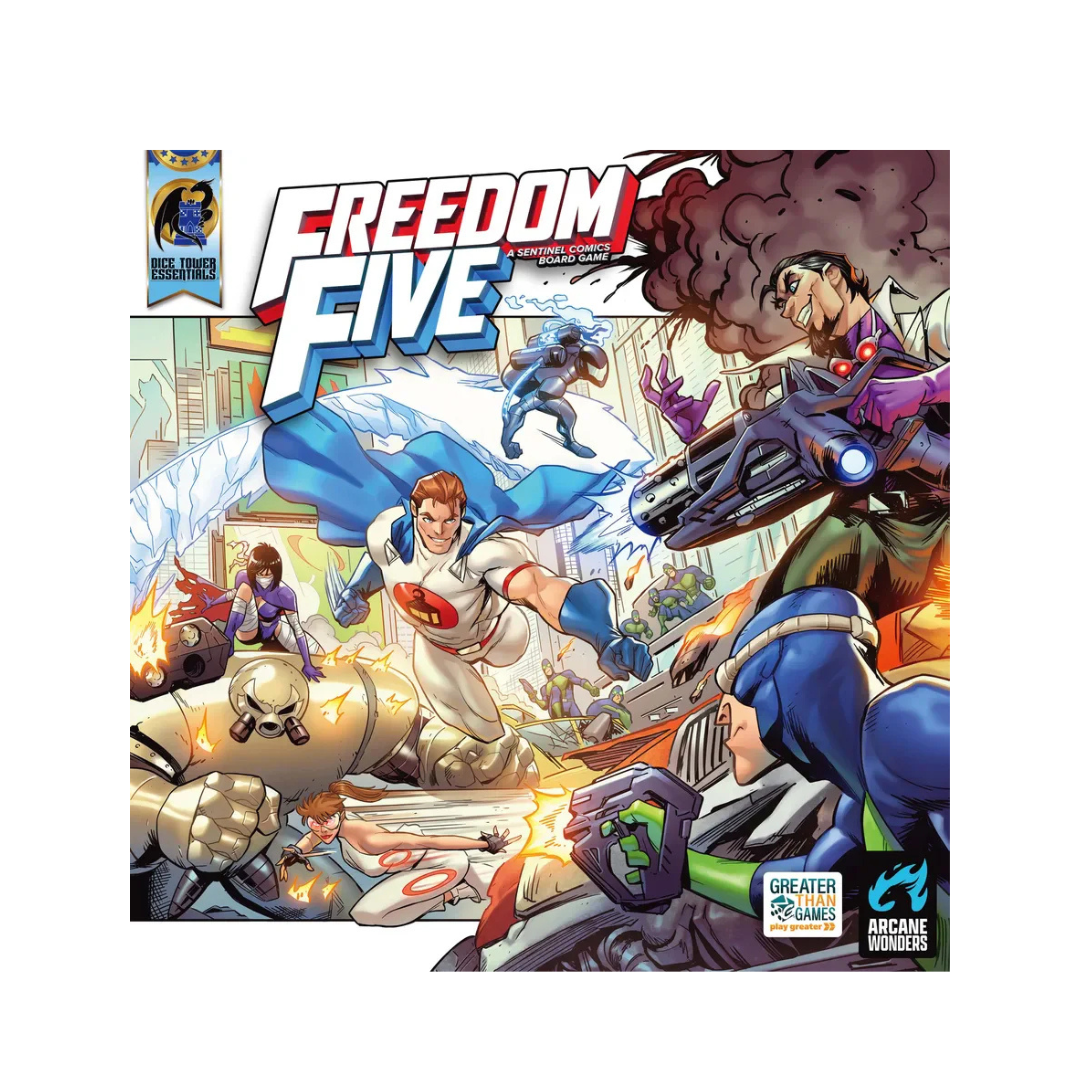 Freedom Five: A Sentinel Comics Board Game