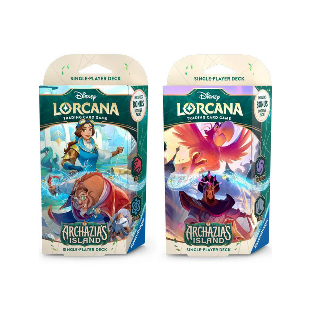Disney Lorcana: Archazia’s Island - Starter Decks - Bundle Of 2