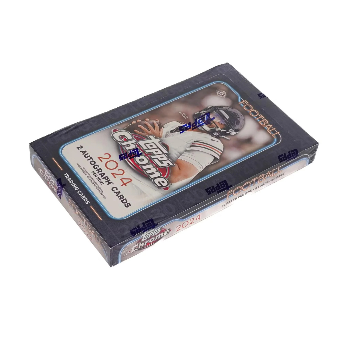 2024 Topps Chrome Football Hobby Box