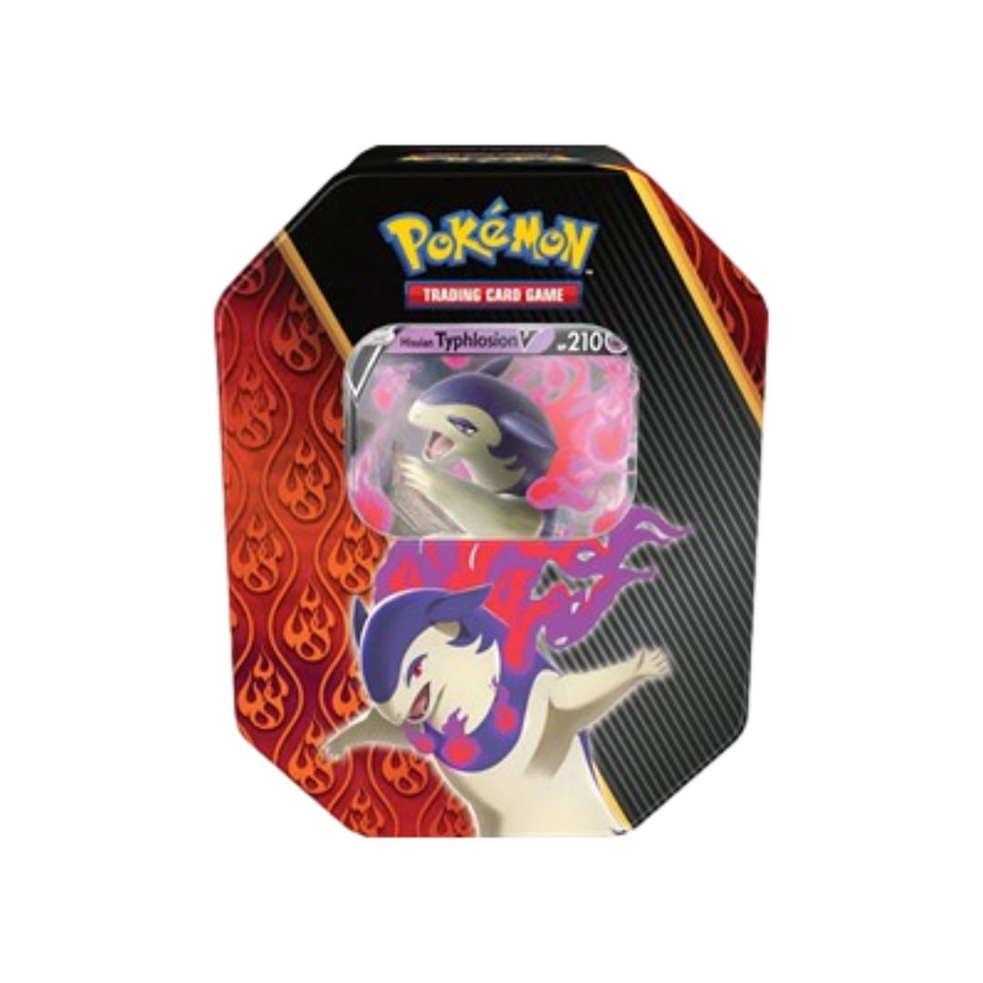 Divergent Powers Tins: Hisuian Typhlosion V Tin (EU Version)