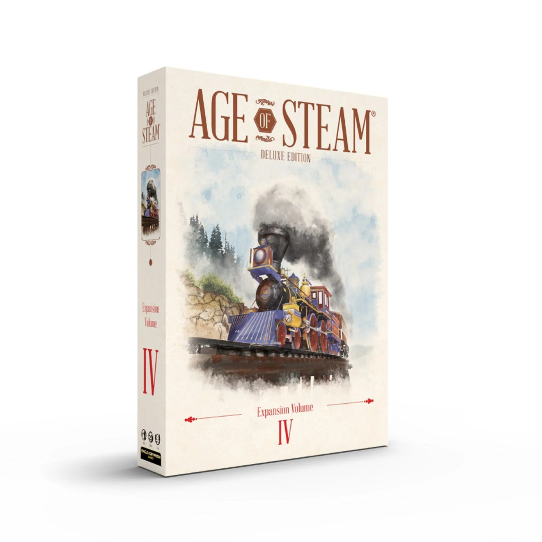 Age of Steam Deluxe: Expansion Volume IV