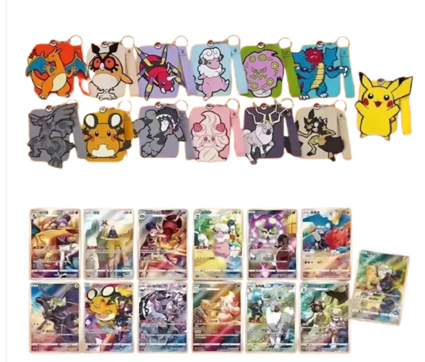 Pokemon Simplified Chinese Gift Box - Random Card Display -  Charizard  Box