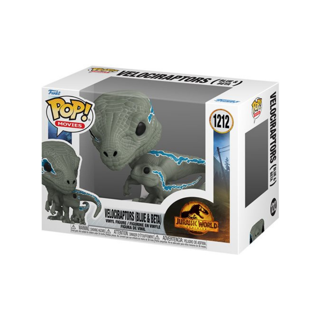 Jurassic World: Dominion Blue and Beta Pop! Vinyl Figure and Buddy (Pre Order)