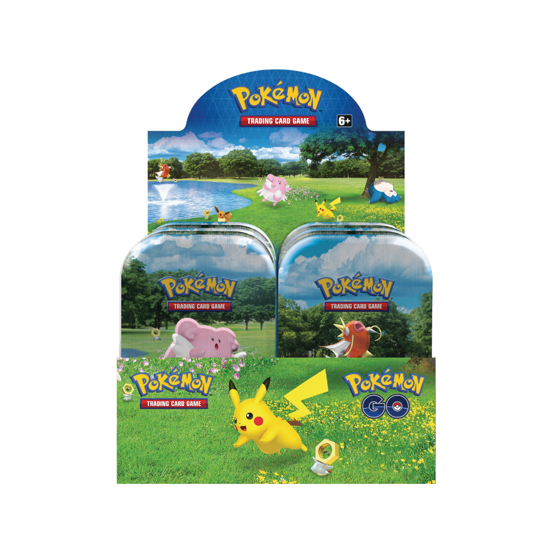 POKEMON - POKEMON GO TCG - MINI TIN - SET OF 10
