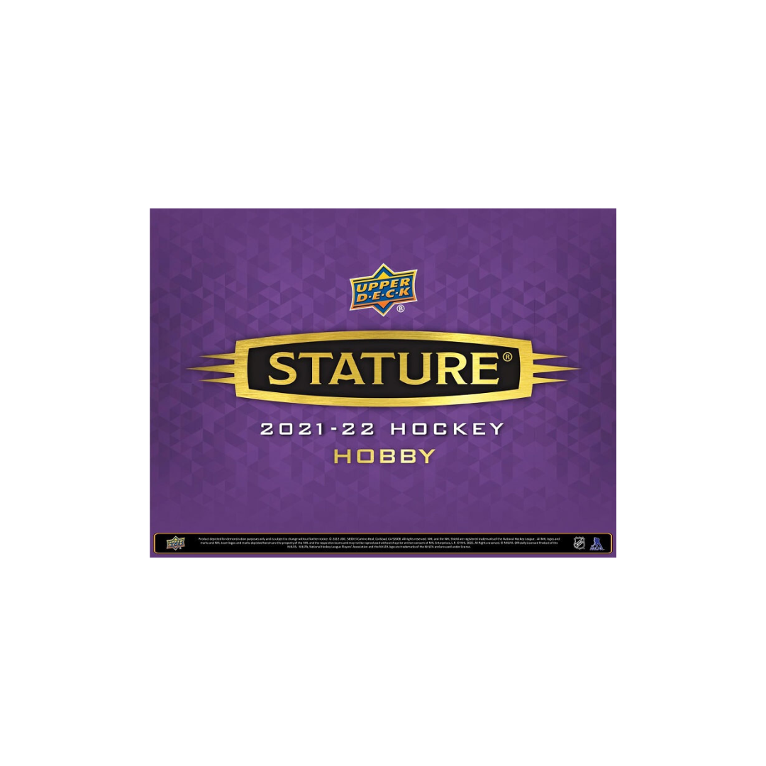 2021-22 Upper Deck Stature Hockey Hobby Box (Pre Order)