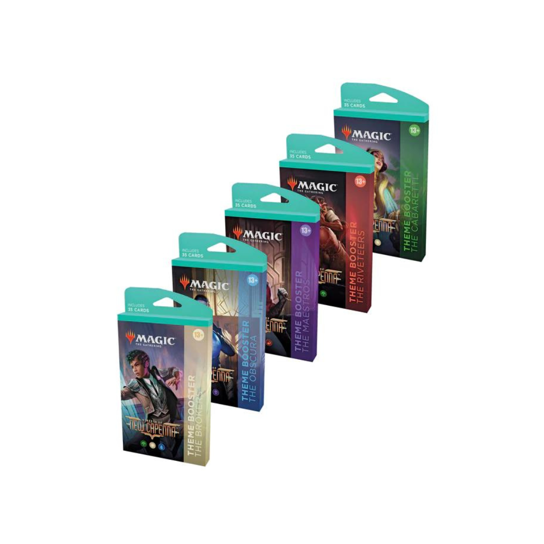 MTG - Streets of New Capenna - Theme Booster Pack - Set of 5