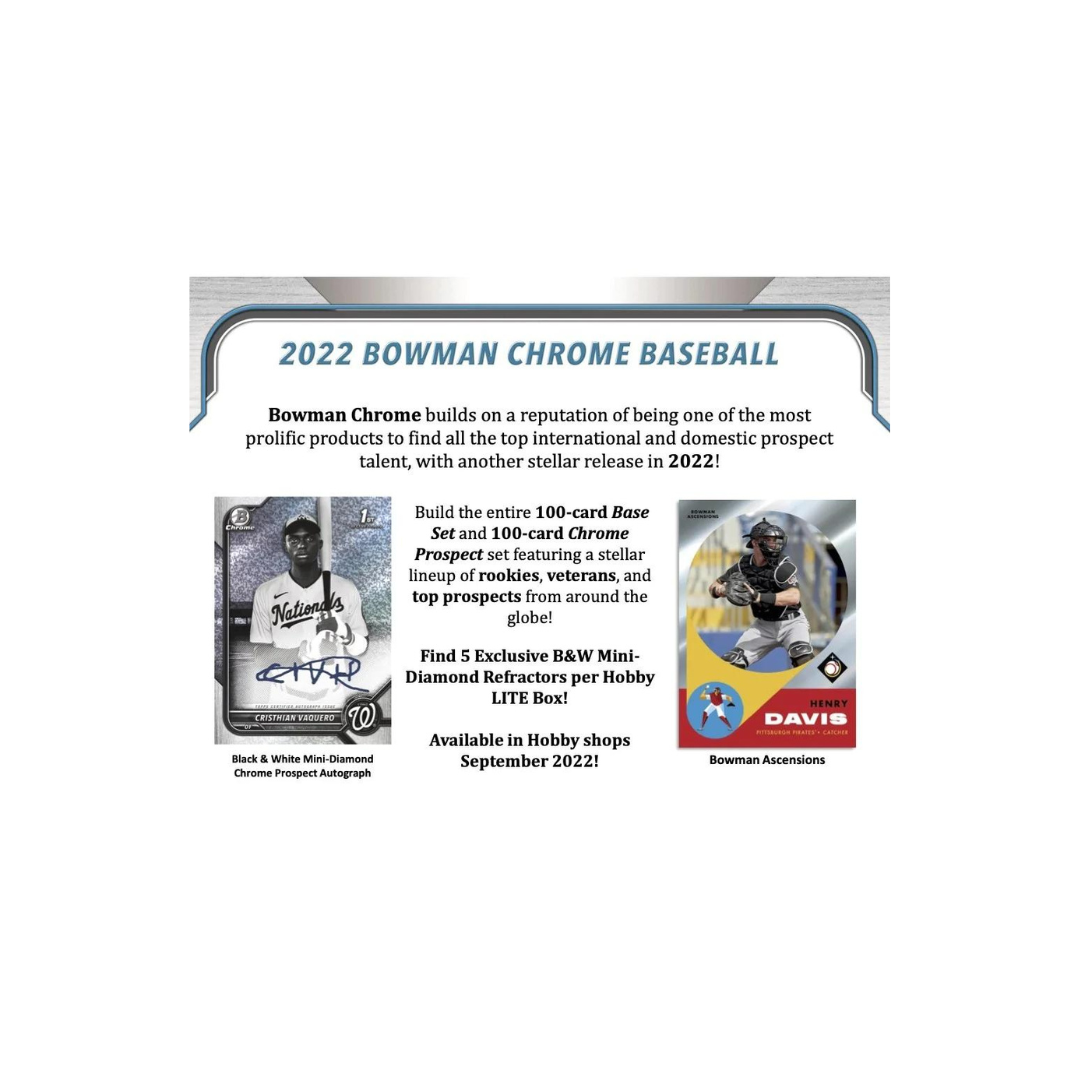 2022 Bowman Chrome Baseball Lite Box