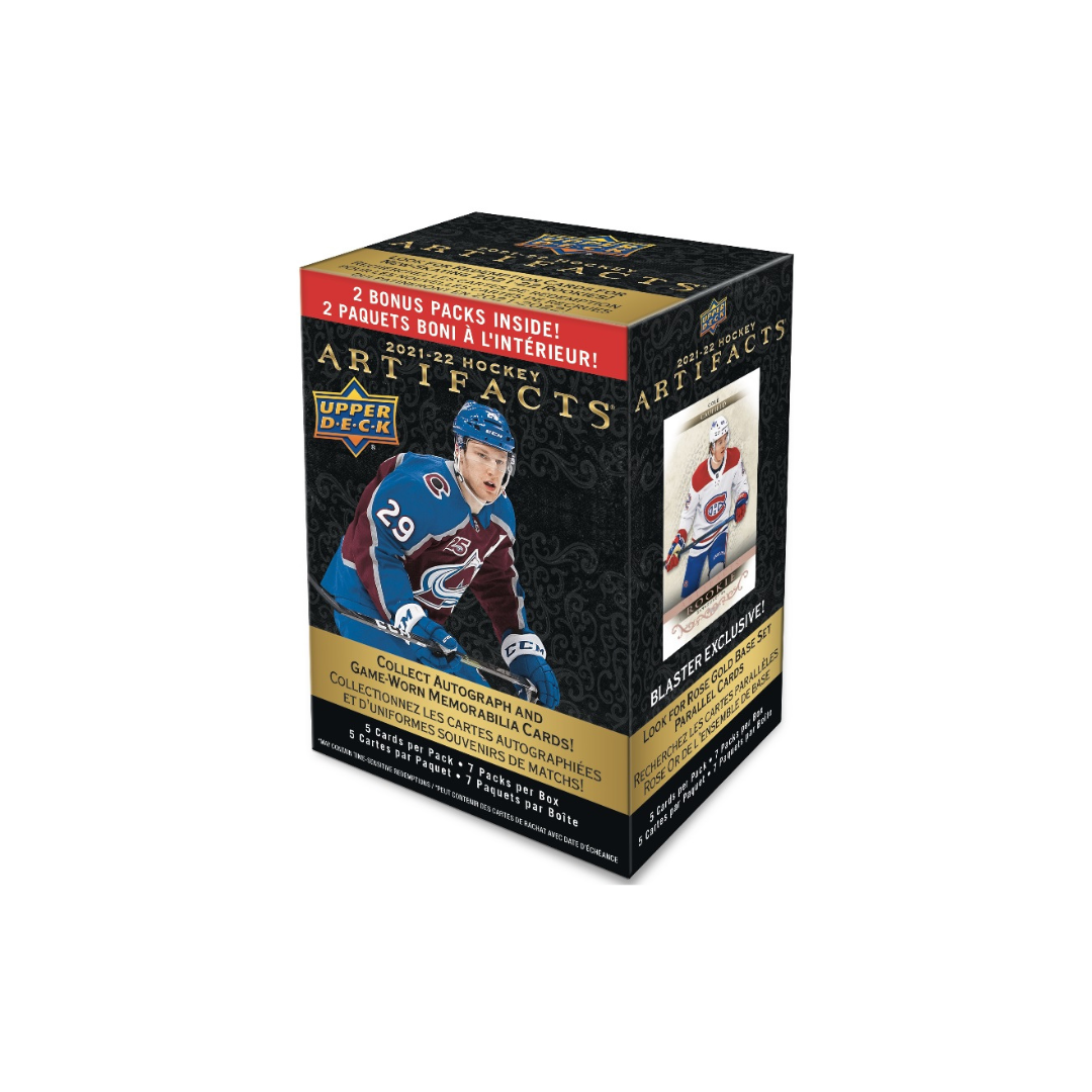 2021-2022 Upper Deck Artifacts Hockey Blaster box