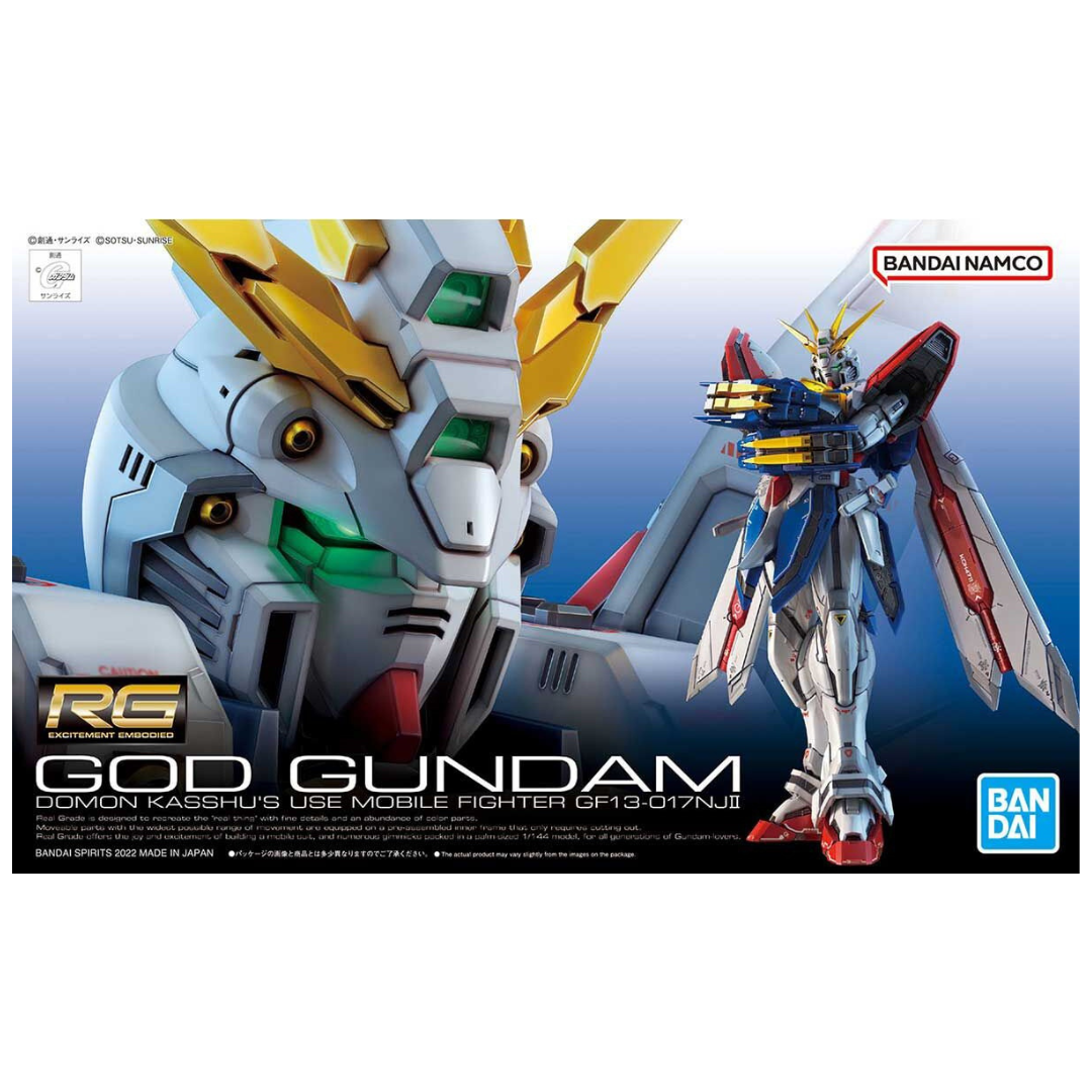Gundam RG 1/144 God Gundam Model Kit