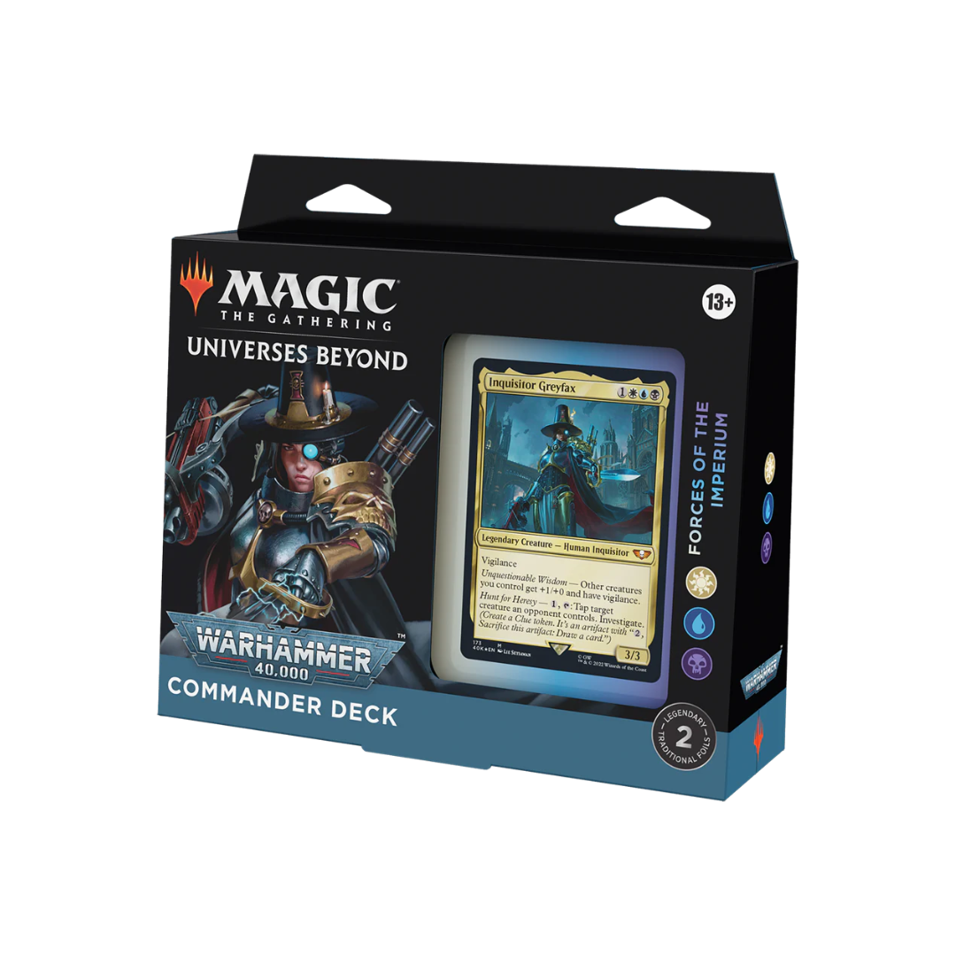 MTG - Warhammer 40,000 Commander Deck - Forces of the Imperium