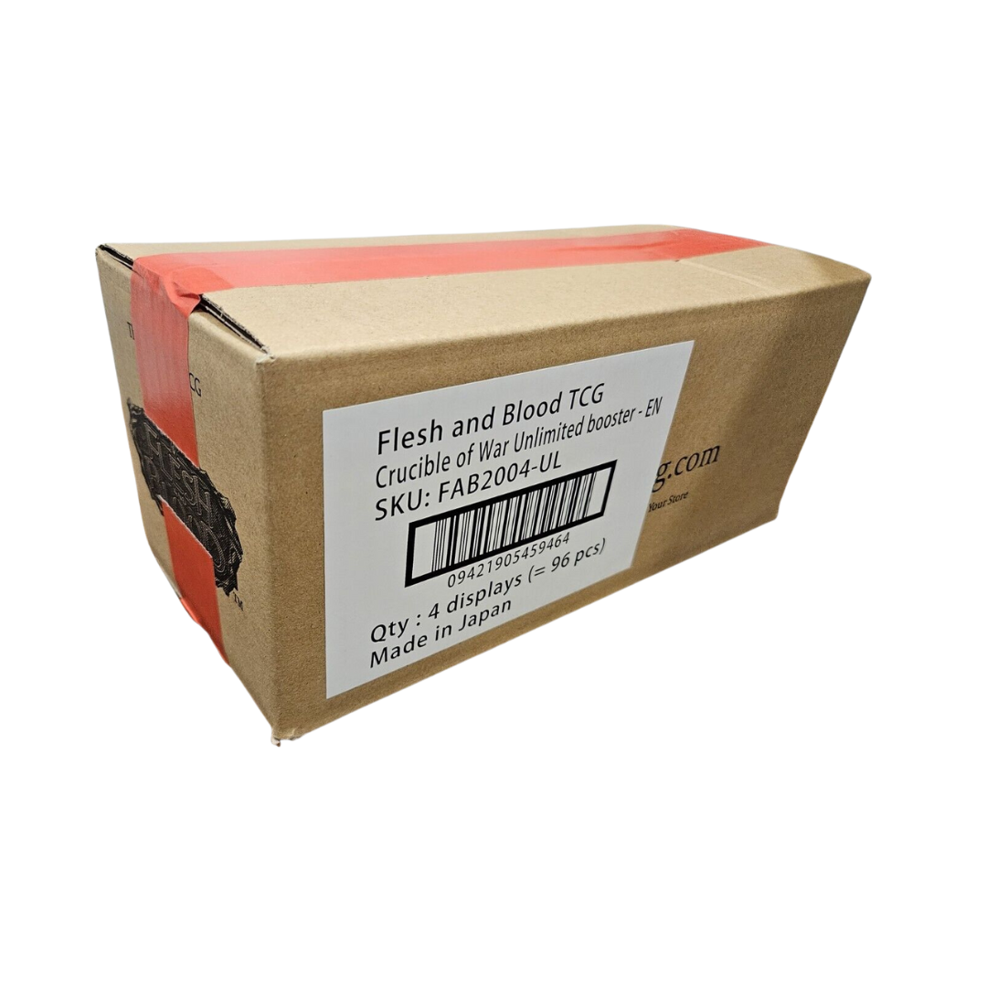 Flesh And Blood Crucible Of War Unlimited Booster Box Sealed Case