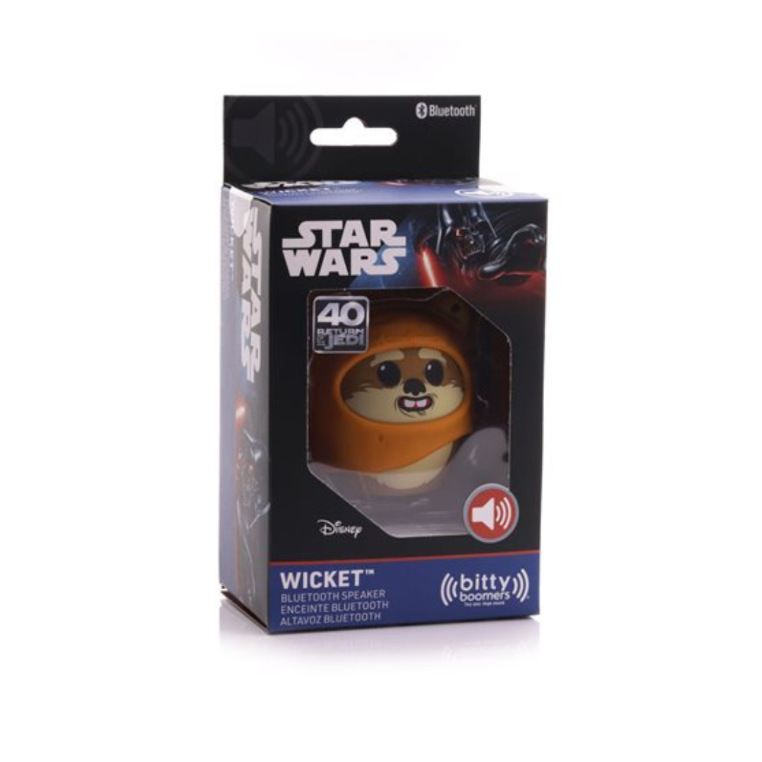 Star Wars: Return of the Jedi 40th Anniversary Wicket the Ewok Bitty Boomers Bluetooth Mini-Speaker