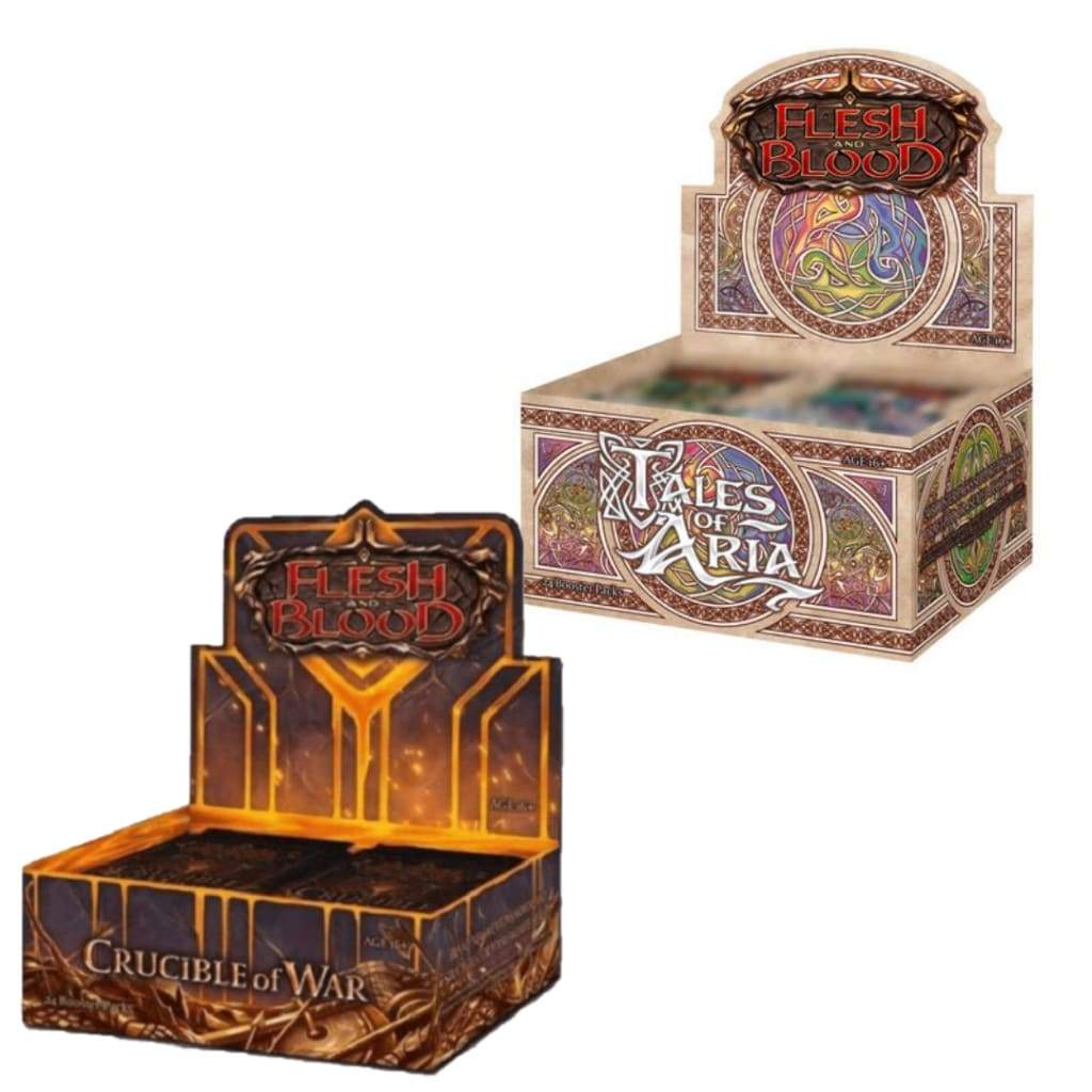 Flesh And Blood- Tales Of Aria 1st edition + Crucible Of War Unlimited