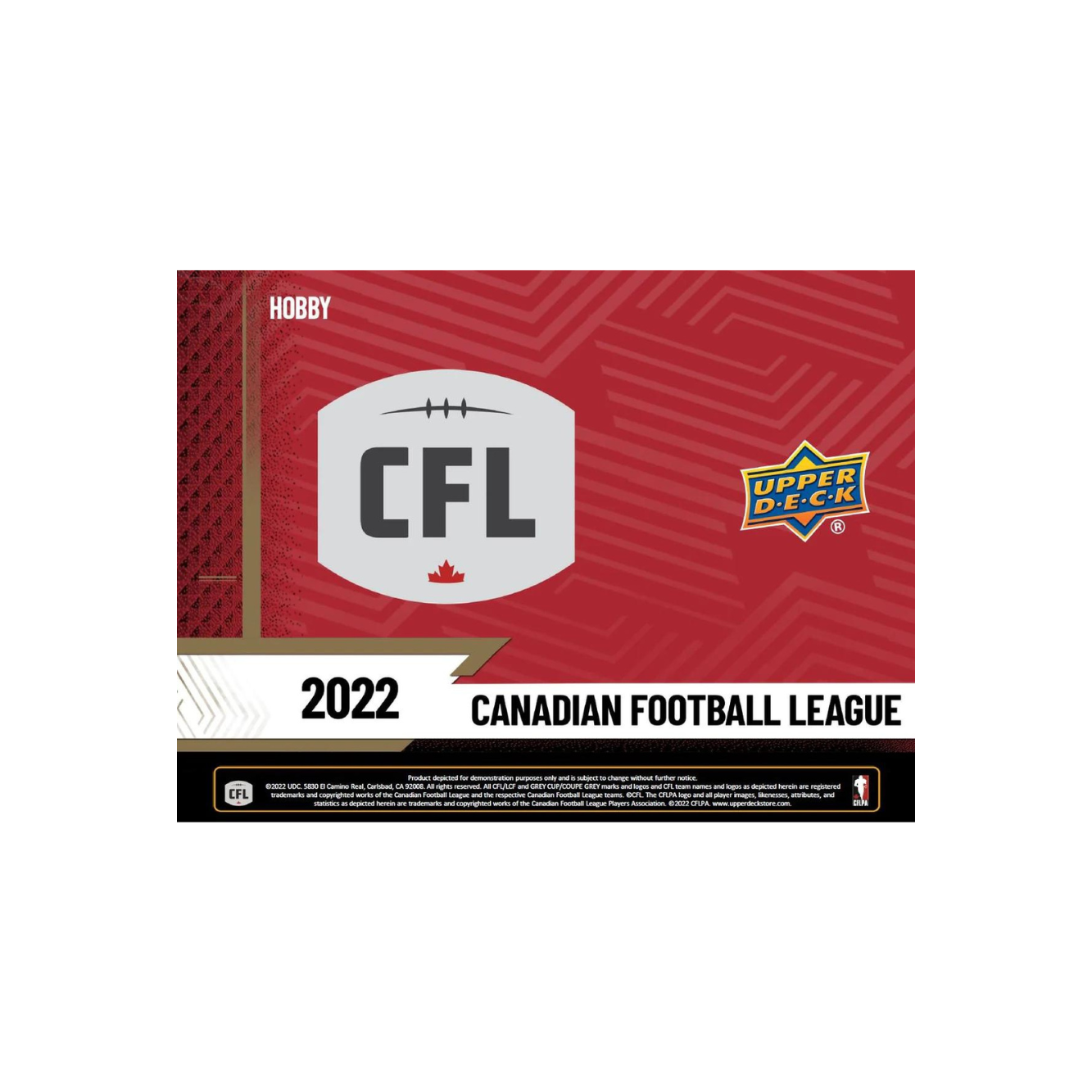 2022 Upper Deck CFL Football Hobby Box