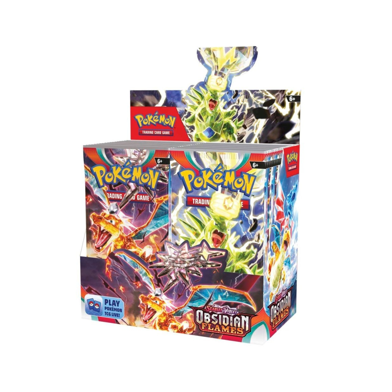 Pokemon Scarlet And Violet Obsidian Flames Booster Box