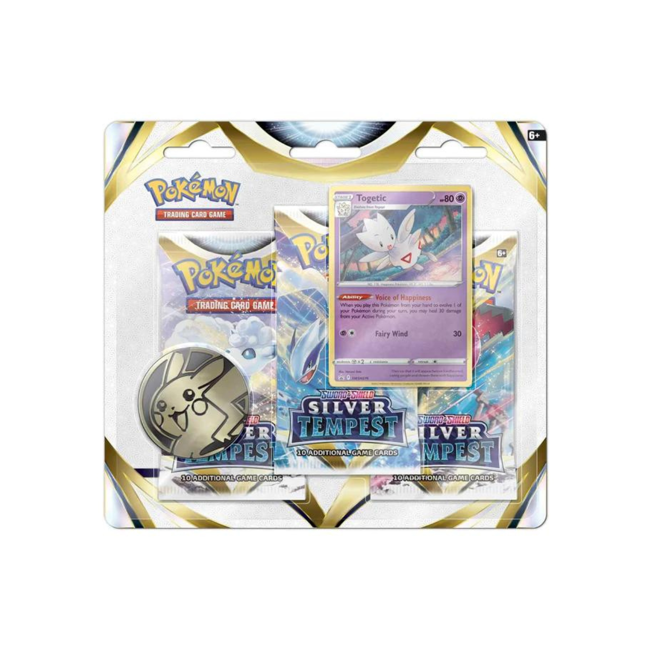 Pokemon - Silver Tempest - 3 Pack Blister - Togetic