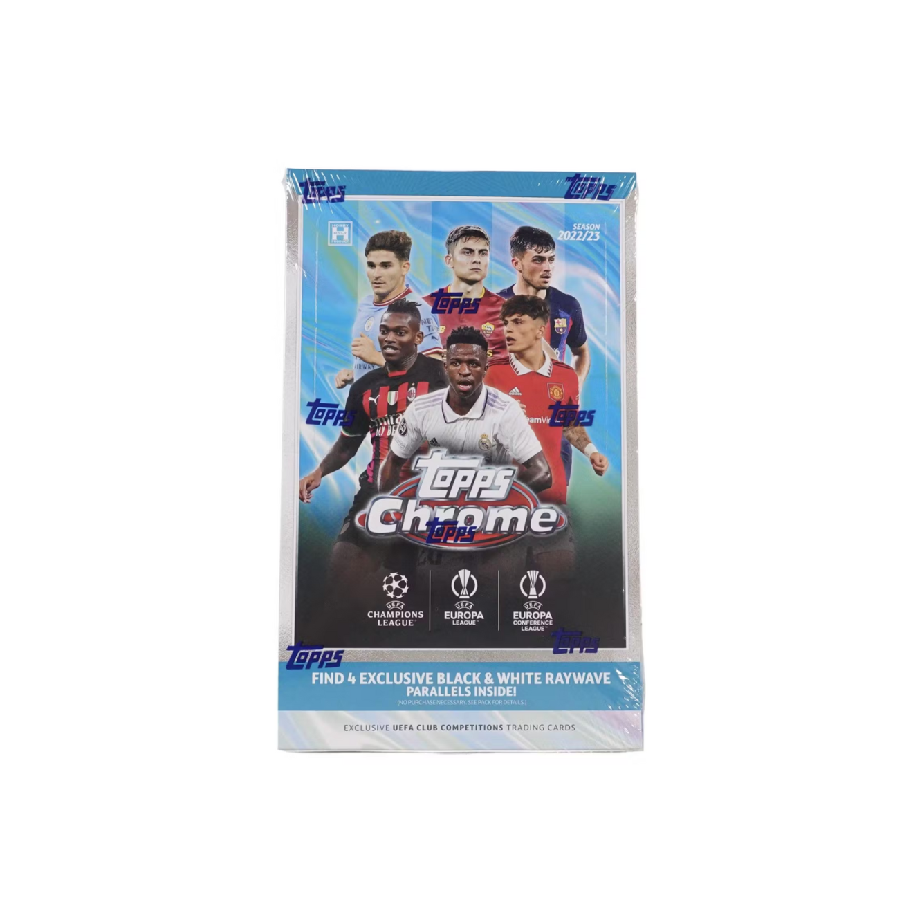2022/23 Topps Chrome UEFA Club Competitions Soccer Hobby LITE Box