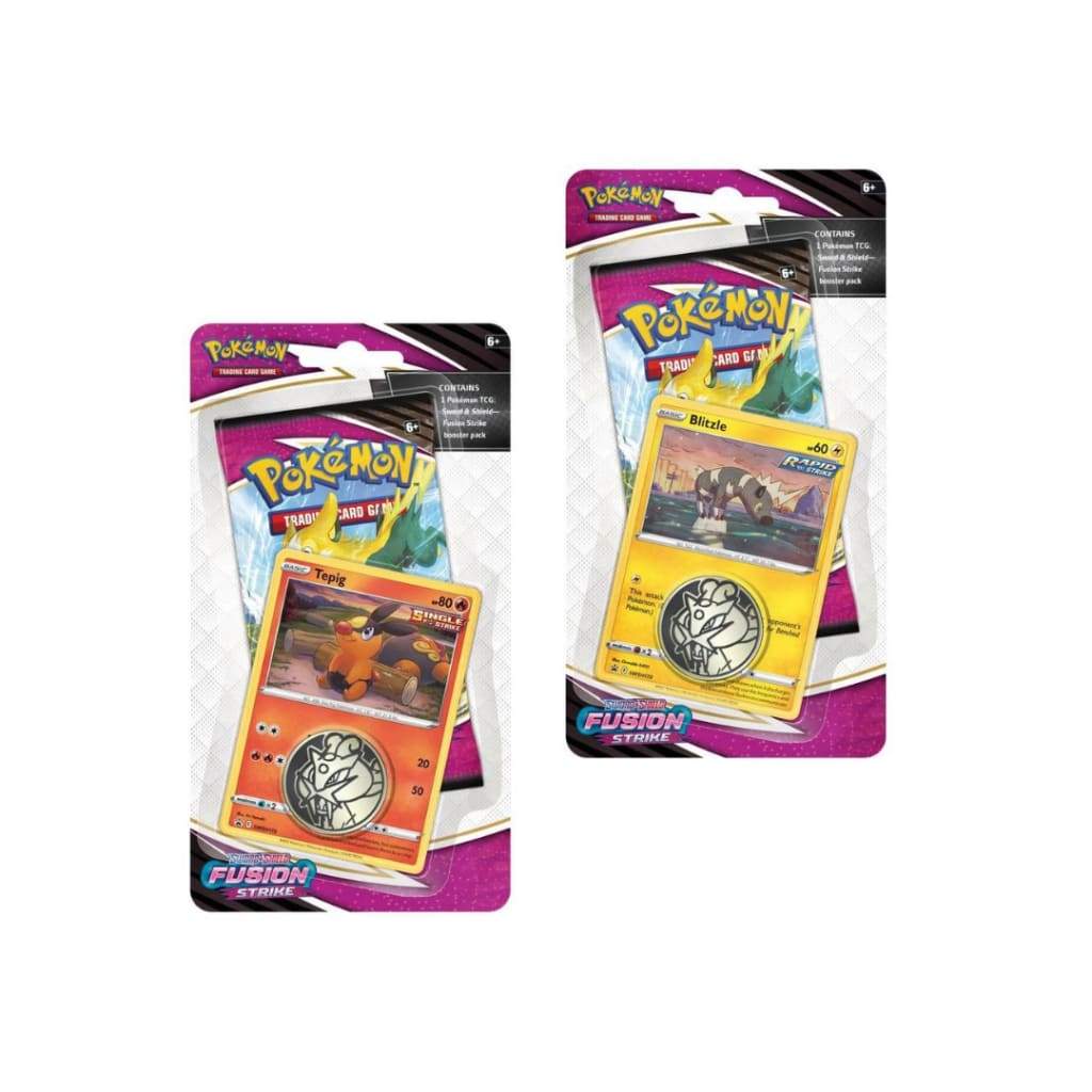 Pokemon Fusion Strike Checklane Blister Packs (Set of 2)