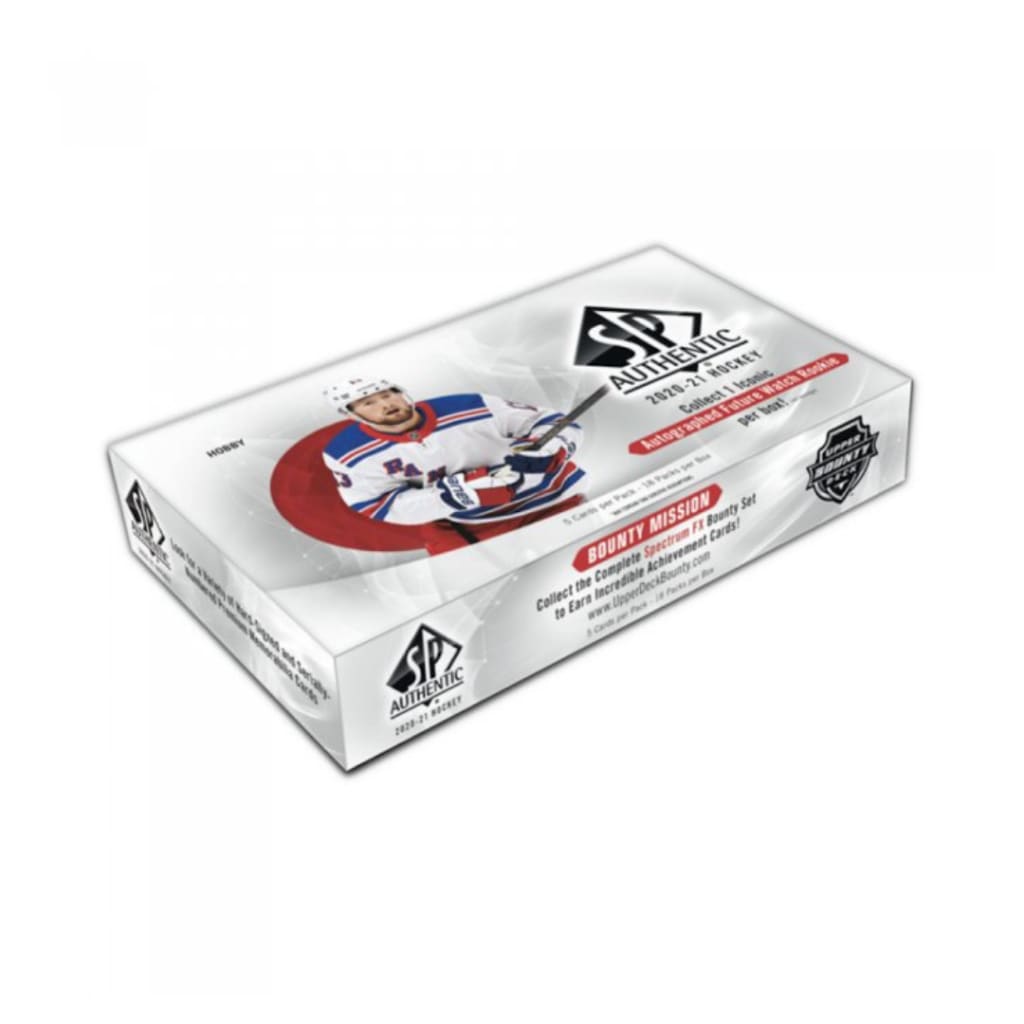 2020-21 Upper Deck SP Authentic Hockey Hobby Box