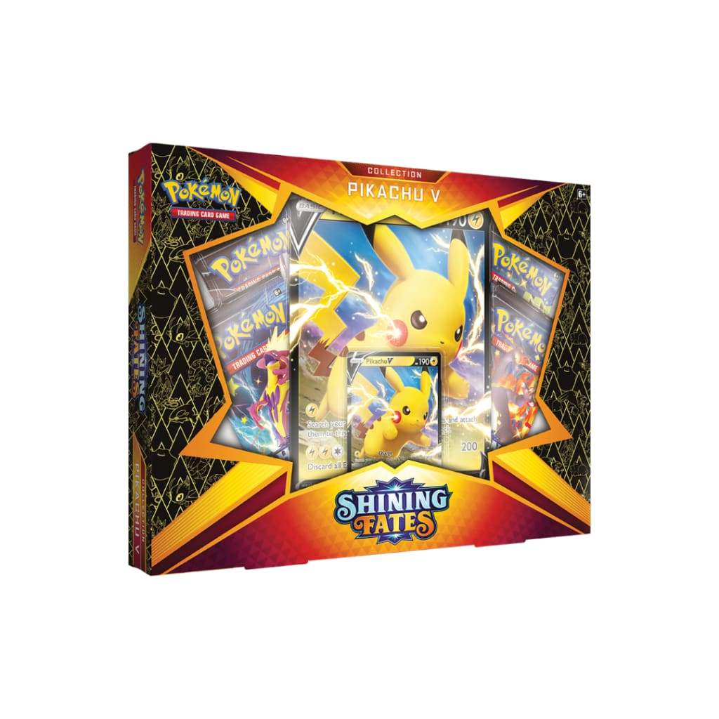 Pokemon Shining Fates Pikachu V Box